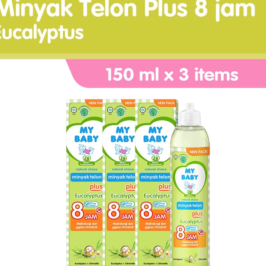 

Boom My Baby Minyak Telon Plus 15 ml 3 pcs Minyak Anti Nyamuk 8 Jam Exp 7225