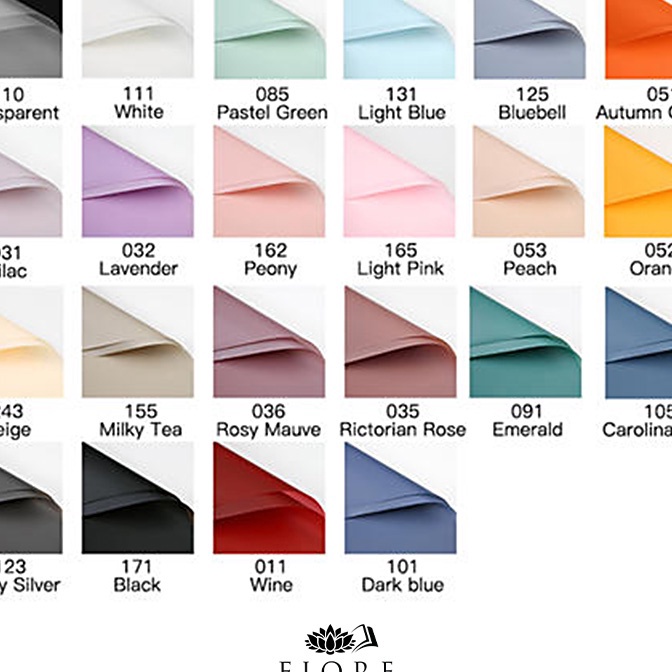 

KF7 2 LEMBAR Flower Wrapping Paper Kertas Buket Bunga Cellophane