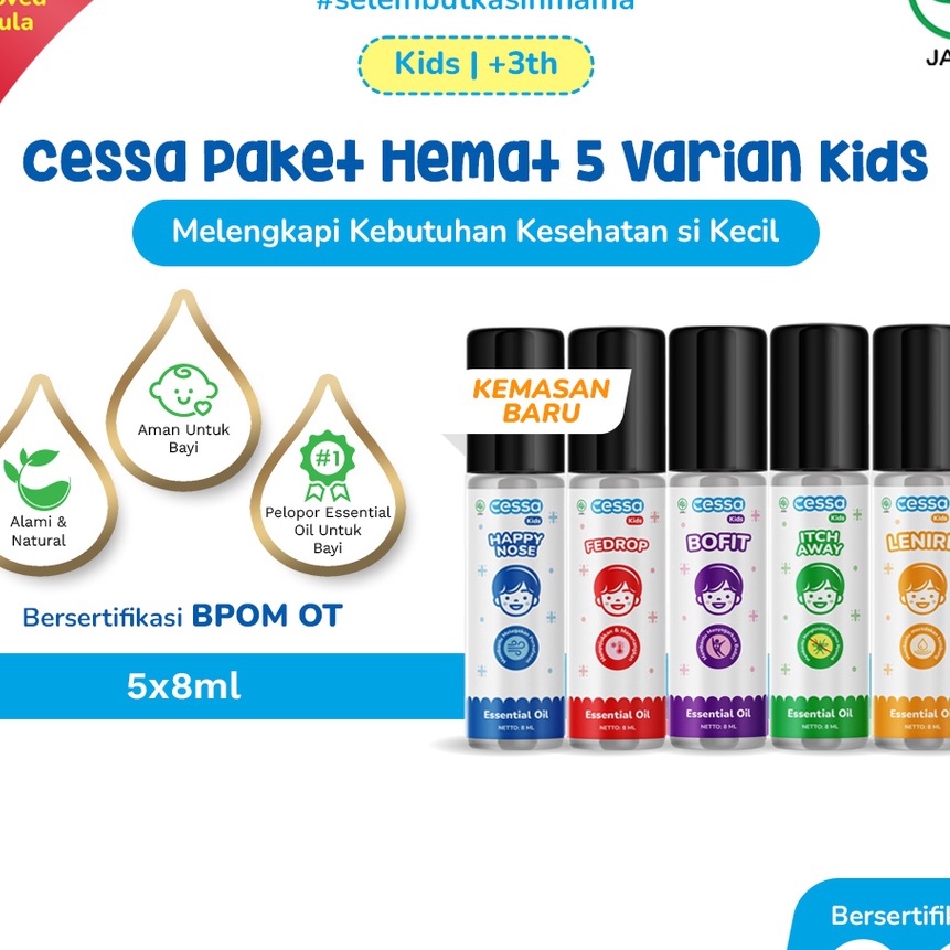 

Istimewa Cessa Hemat Sehat 5 varian Kids