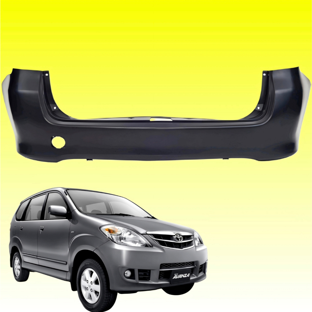 REAR BUMPER BEMPER BELAKANG AVANZA XENIA VVTI LAMA 2004 2005 2006 2007 2008 2009 2010 2011