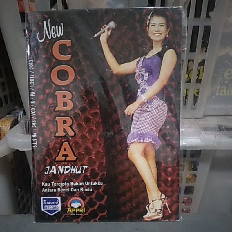 VCD Original New Cobra album Kenangan.