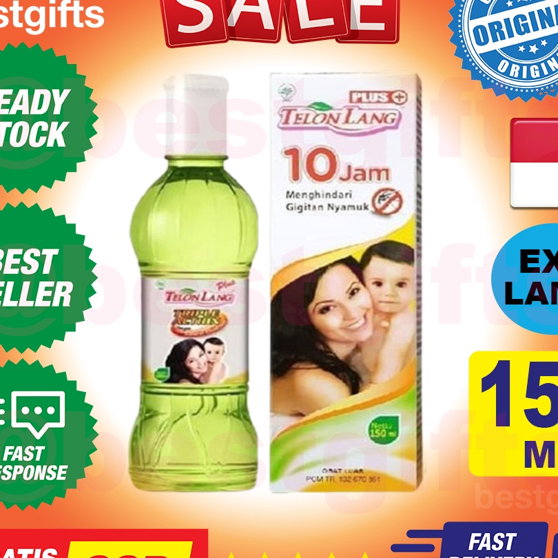 

HJ6 CAPLANG TELONLANG TELON LANG PLUS MINYAK TELON MENGHINDARI BAYI DARI GIGITAN NYAMUK 15 ML