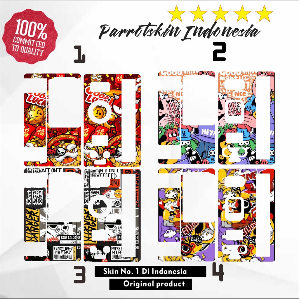 

STOCK MASIH BANYAK Garskin Sticker Inner Pulse aio V5 bisa Custom gambar