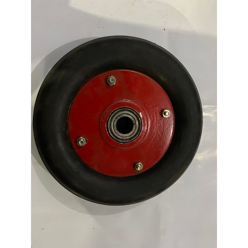 Roda troli ukuran 8 inch // Roda trolley ukuran 8 inch // Roda karet mati