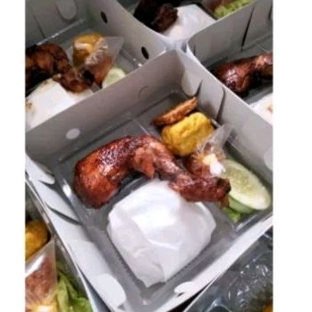

Paket Nasi box Termurah Ayam potong 4