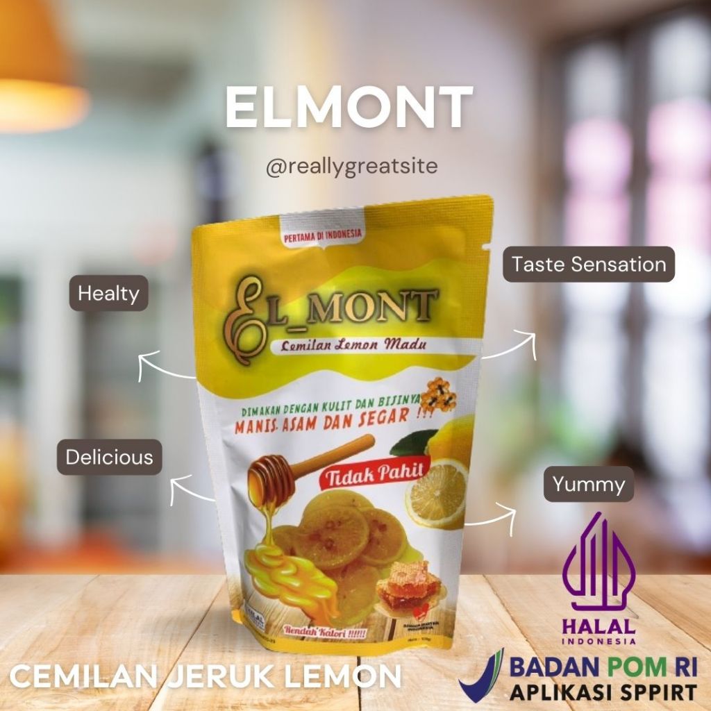 

ELMONT SUPER HEMAT 10 Pcs | Cemilan Jeruk Lemon dan Madu | Cemilan Sehat Diet 100 Gr