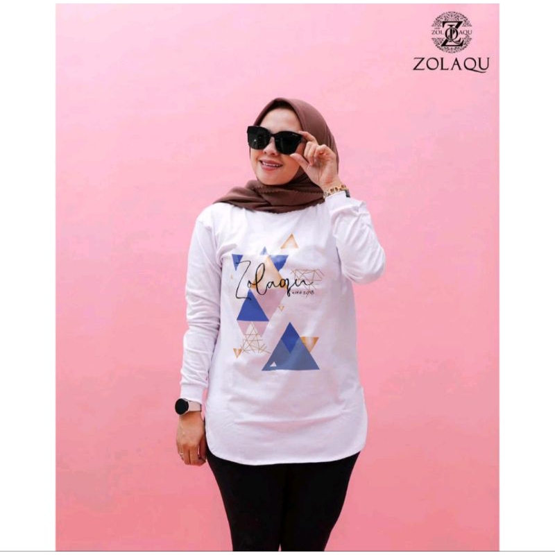 atasan wanita terbaru/semi tunik/kaos wanita model semi tunik/