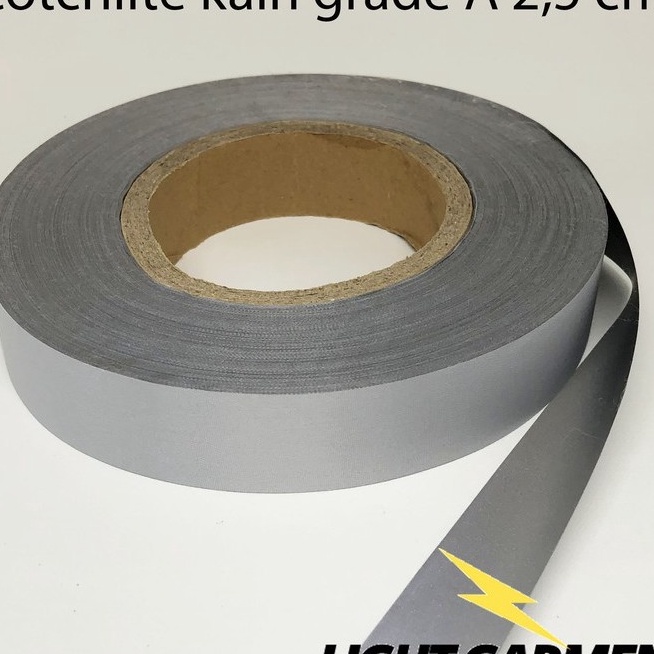 

Promo Scotchlite skotlet scotlight GRADE A Pita Pemantul Cahaya Kain Jahit 25 cm per roll Reflektif Reflektor Baju Safety