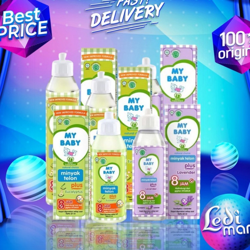 

Grosir My Baby Minyak Telon Plus Original Lavender Mybaby Minyak Bayi Anti Nyamuk 8 Jam Ledi Mart