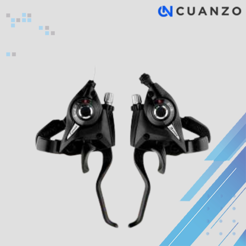 Centra Speed Shifter Brake Gigi Sepeda 3 dan 7 Speed 2 PCS / Shifter Speed Tourney Operan Gear Gigi 