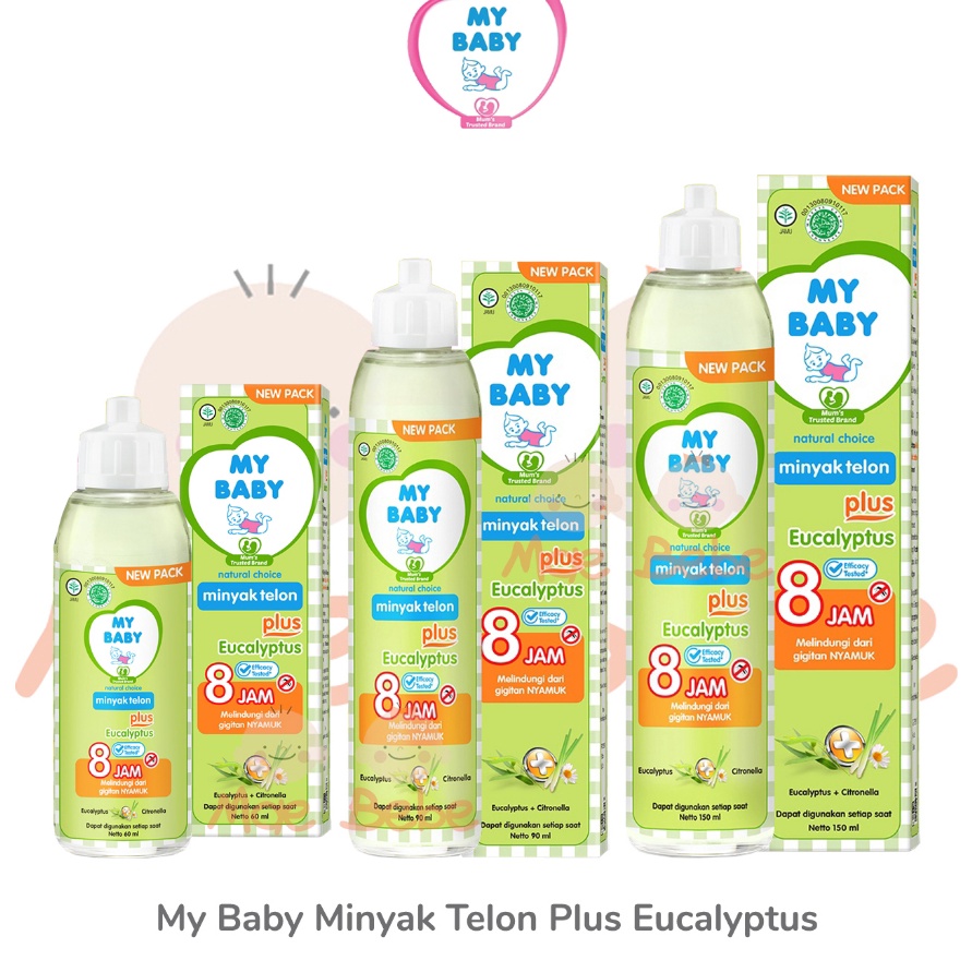 

Terbatas My Baby Minyak Telon Plus Eucalyptus