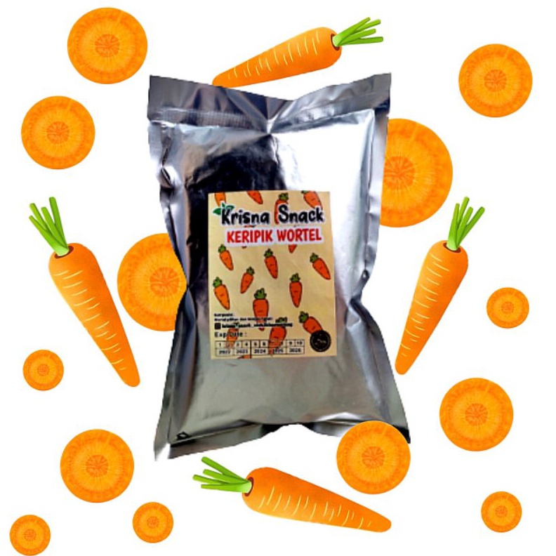 

HANYA DISINI PROMO KERIPIK WORTEL FOILCARROT CHIPS VEGGIE