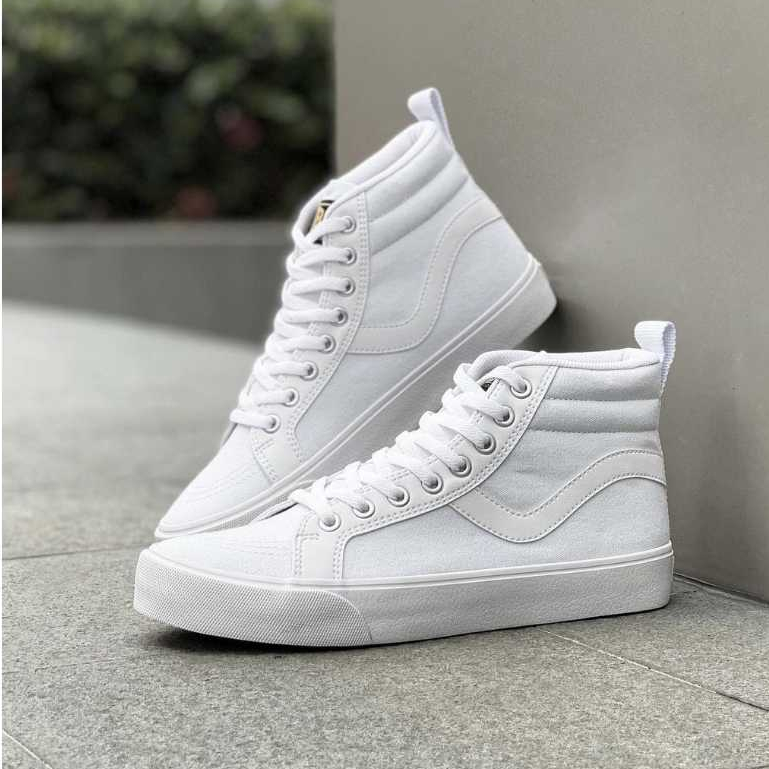 Ventela republic high white original official store terbaru sepatu pria wanita