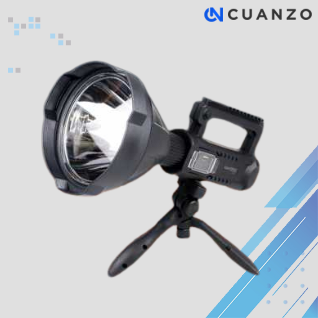 Senter LED Multifungsi XHP50 20W with Base / Senter Tangan Genggam LED Camping Berburu Super Terang 