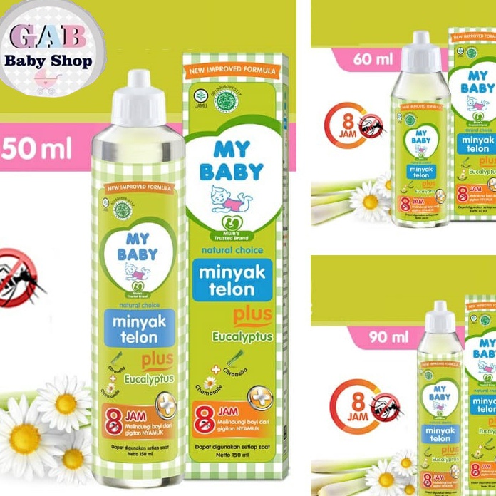 

Eksklusif MY BABY Minyak Telon Mybaby Plus Eucalyptus dan Lavender Minyak Bayi Anti Nyamuk Tahan Lama 8 Jam 6ml 9ml 15ml
