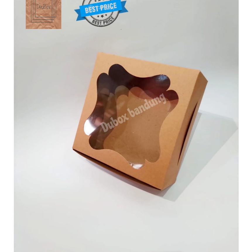

KI3 1pak1ps box ukuran 22x22x75 laminasi box ukuran 22x22x75 untuk brownies box kue kering box untuk hampers kue Box cantik dan kekinian ukuran 22x22x75 laminasi