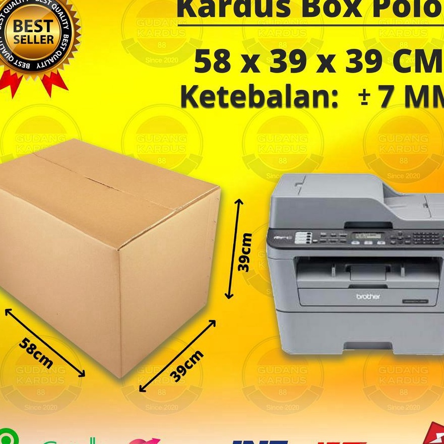 

Promo Kardus Karton Box Besar 58x39x39 CM Dus Pindahan Jumbo Kokoh Tebal Polos