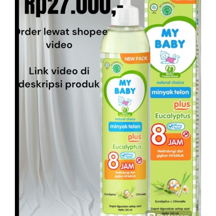 

KI3 my baby minyak telon 15 ml exp 225226