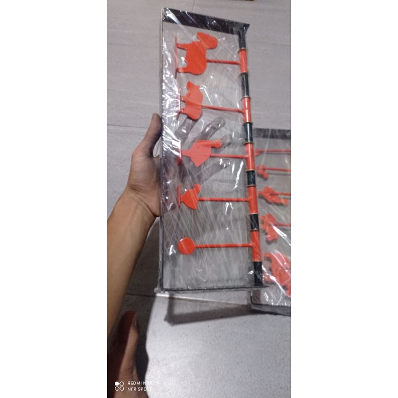 metal siluet target tembak pcp uklik