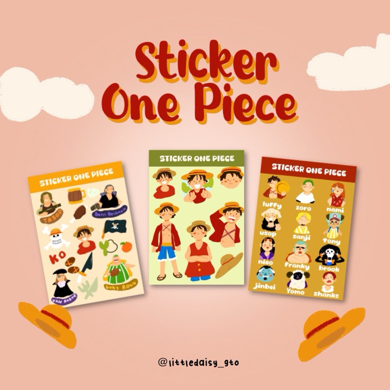 

stiker one piece