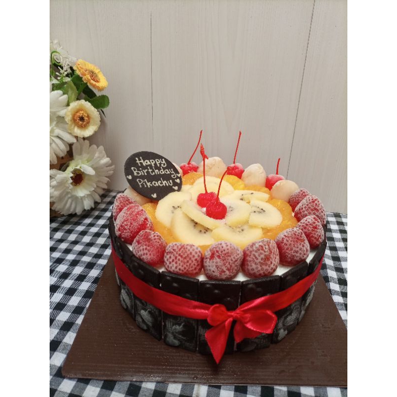 

tart es krim buah 24 cm