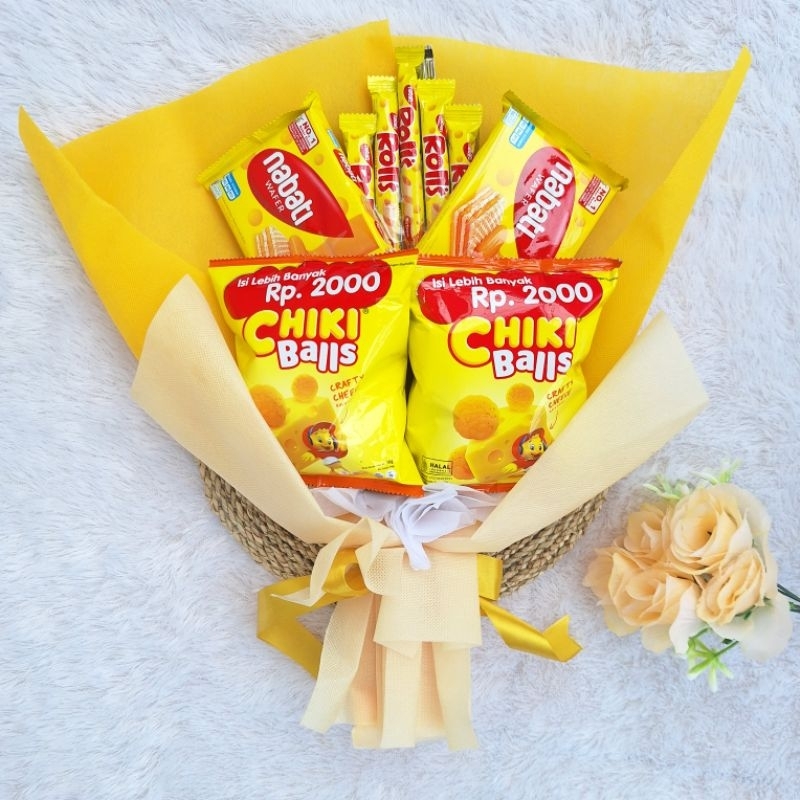 

Bisa COD | Buket snack jumbo murah | buket snack wisuda | buket snack perpisahan | buket snack ulang tahun