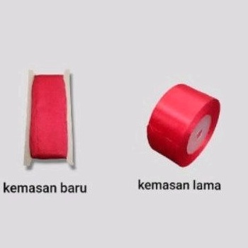 

Termurah Pita Satin ROLL 2 INCH 5 CM 25 YARD