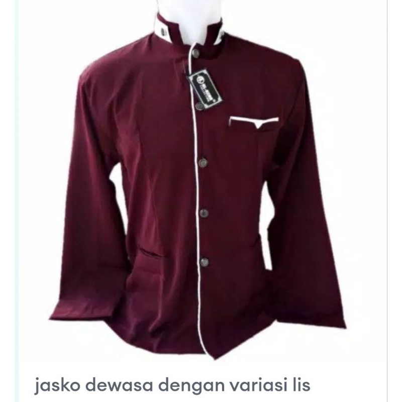 Jasko moderen ter baru merah lis putih