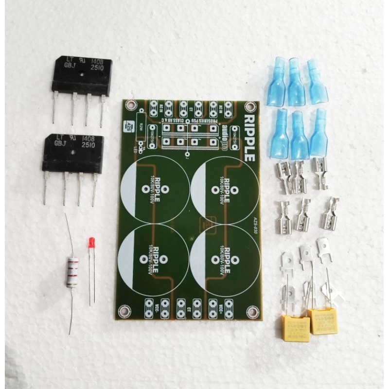 PCB PSU 4 Elco Plus Komponen