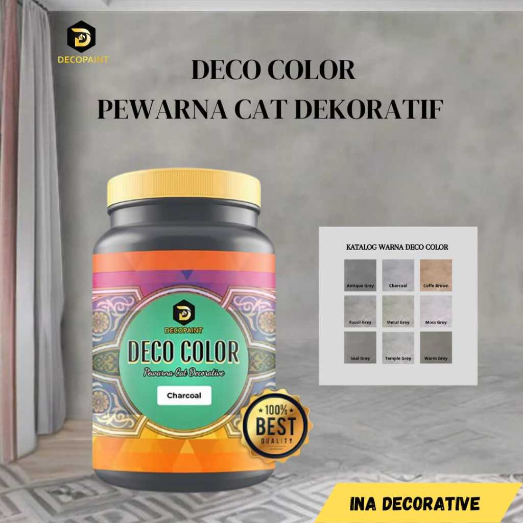 Deco Color - Pewarna Cat Tembok Cat Dinding | Cat Semen Expose