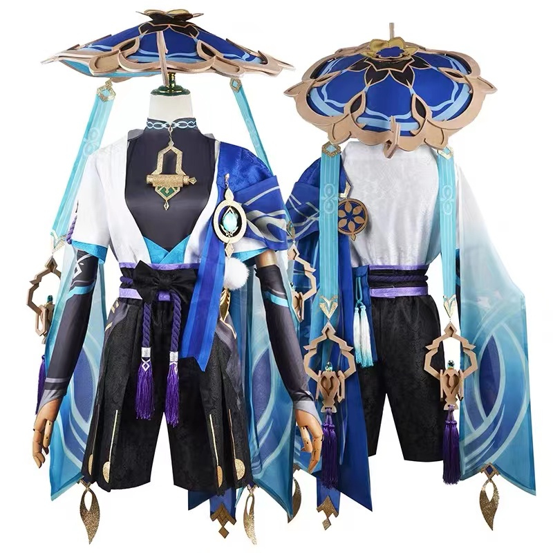 Game Genshin Impact Cosplay Wanderer Scaramouche Cosplay Costume Genshin Impact Wanderer Cosplay Chr