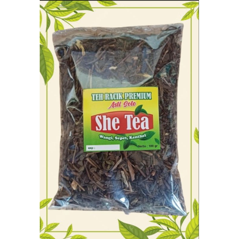 

Teh Racik Premium Asli Solo 100gram (Wangi,sepet,kenthel)