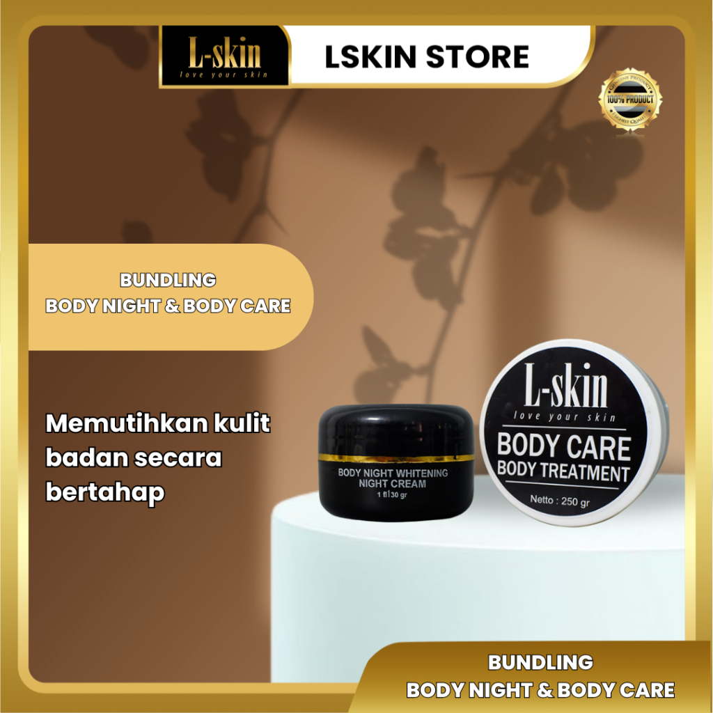 L-SKIN ❘ Paket Bundling Bodycare Body Night