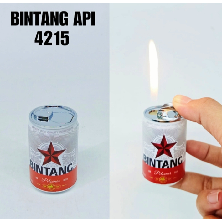 KOREK API MODEL KALENG MINUMAN KOREK API GAS ISI ULANG