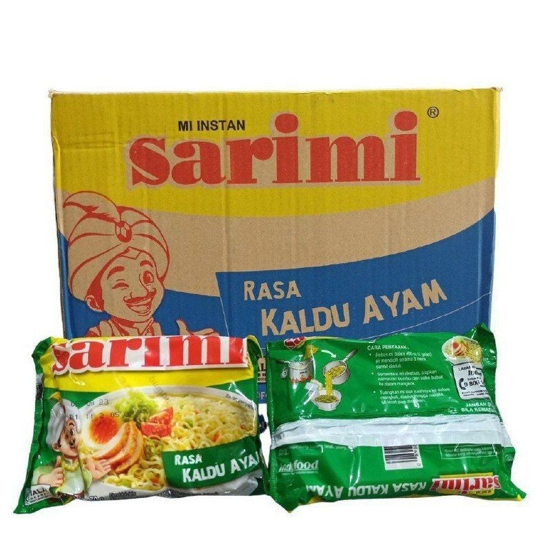 

✅MIE SARIMI KALDU AYAM 1 DUS ISI 40 BUNGKUS TERLARIS MURAH SARIMIE