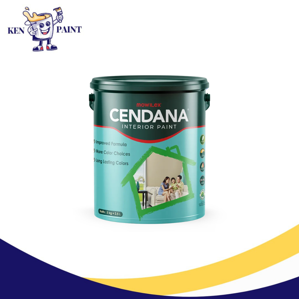 CAT TEMBOK MOWILEX CENDANA INTERIOR 5KG