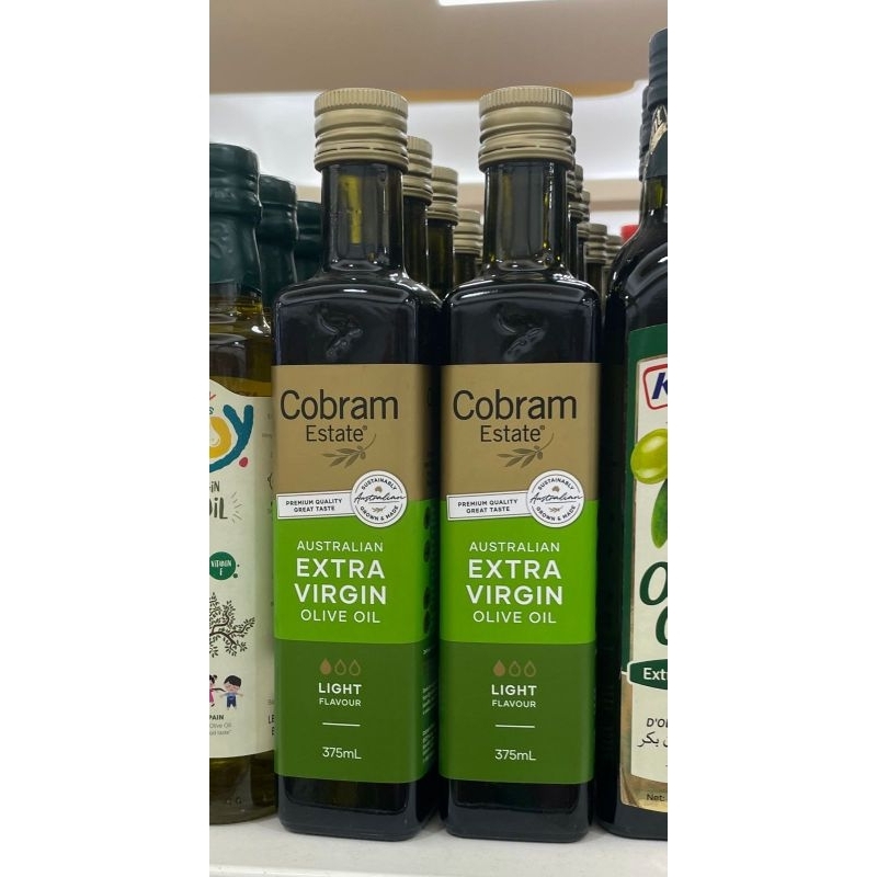 

cobram estate Australian virgin olive oil light flavour 375ml