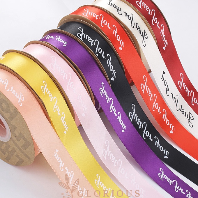 

KI3 1 Roll Pita Satin 25cm Pita Buket Bouquet Bunga Ribbon Pita Hias Pita Satin