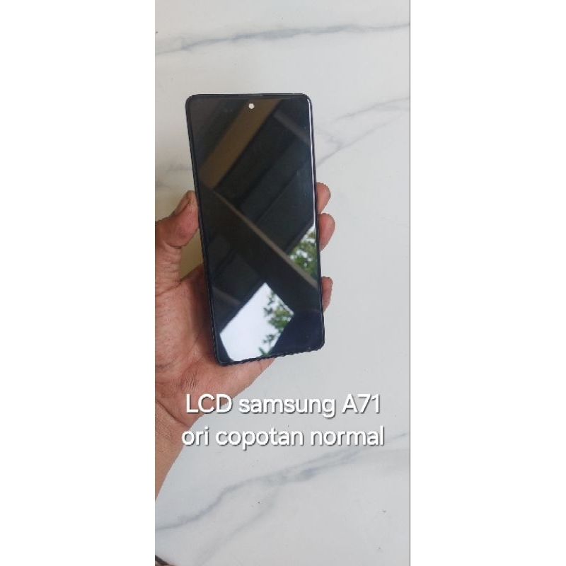 LCD Samsung A71 Original Copotan