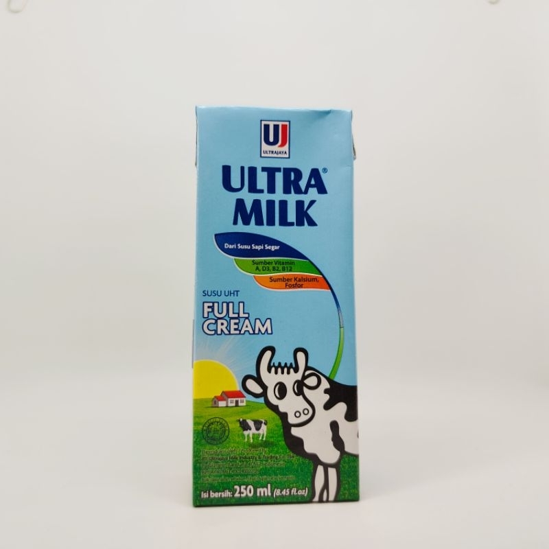 

Susu Ultra Milk Full Cream 250 ml