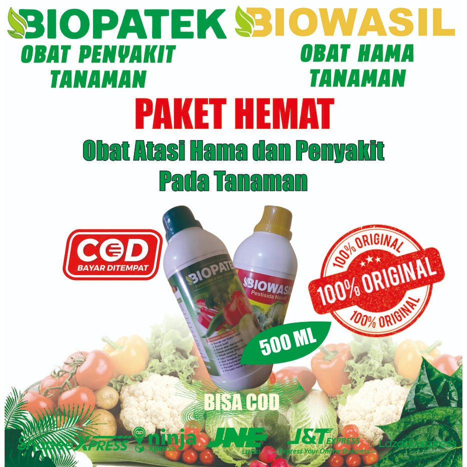 PAKET LENGKAP 2 BOTOL BIOPATEK BIOWASIL PUPUK MENGOBATI BERCAK HITAM BIBIT SAWIT PALING LARIS Mengat