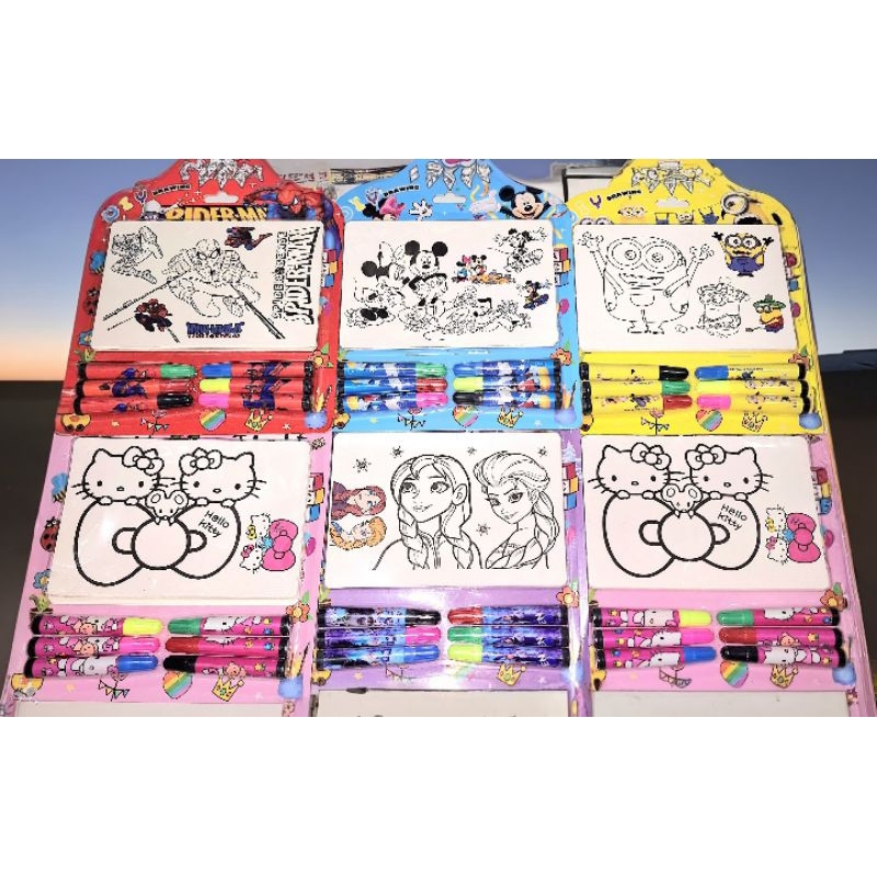 

Set Mewarnai Gambar Spidol Anak