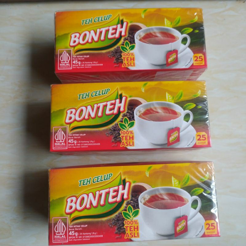 

BONTEH 45g, teh celup isi 25kantong