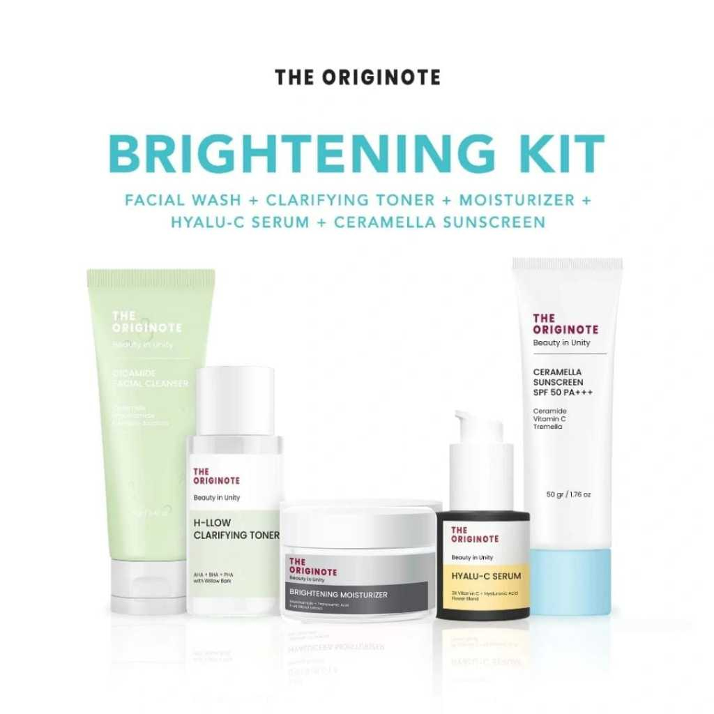 The Originote SPECIAL BUNDLE 5in1  Paket Skincare Brightening Kit