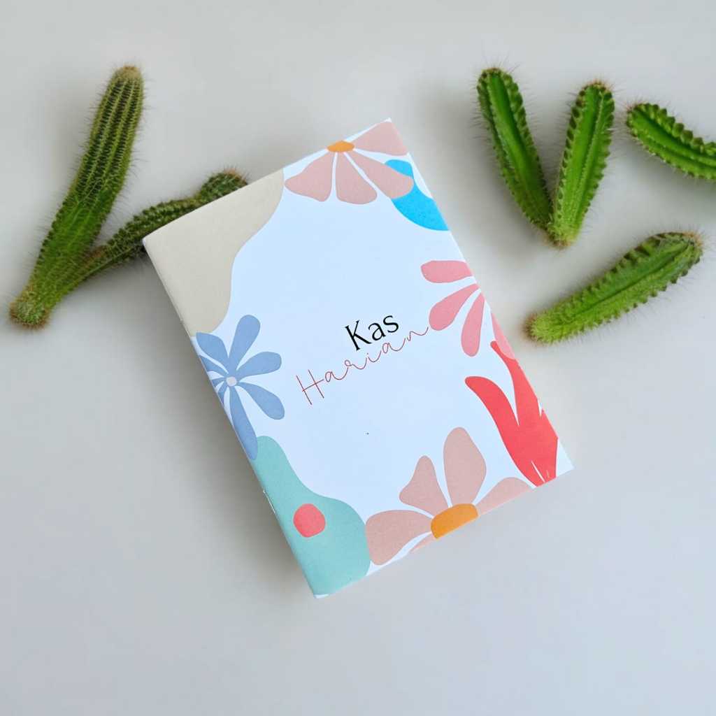 

Buku Kas Harian Catatan Pemasukan Pengeluaran A5 / Daily Financial Planner Tracker Book