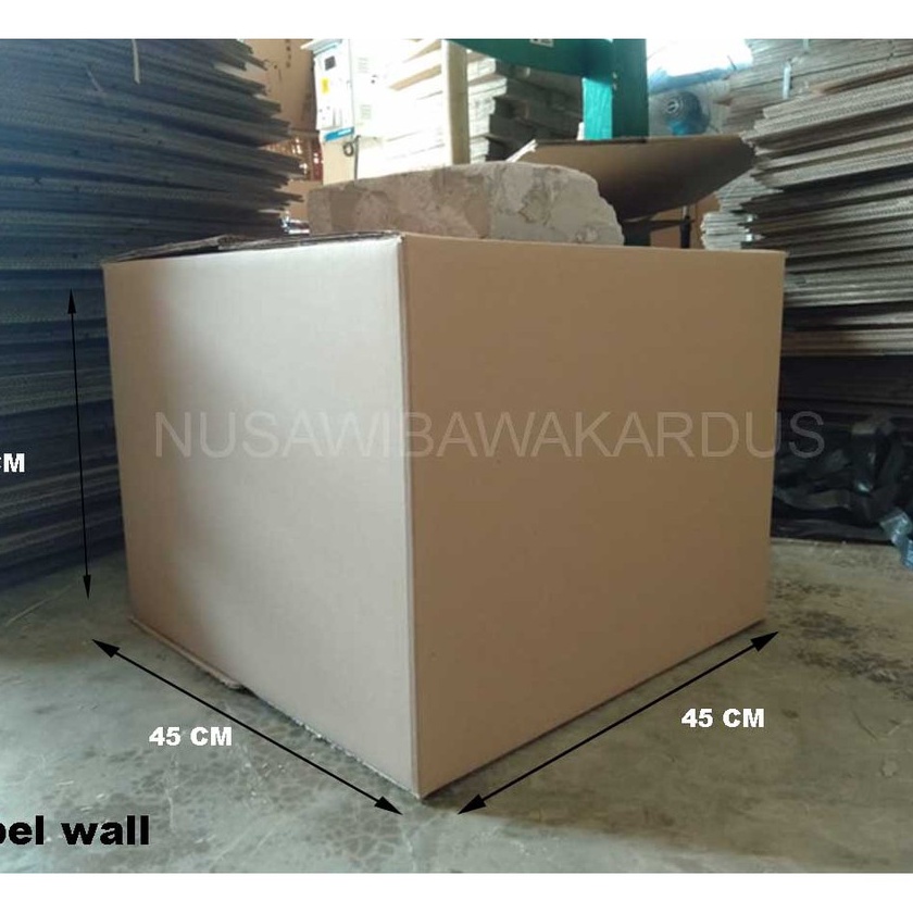 

KF7 kardus box packing 45x45x45cm double wall