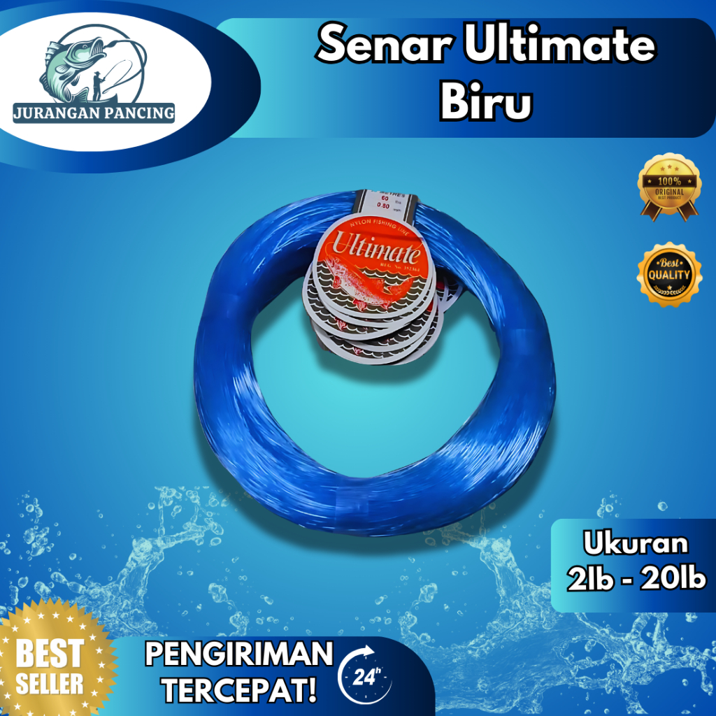 SENAR ULTIMATE BIRU 2LB SD 20LB