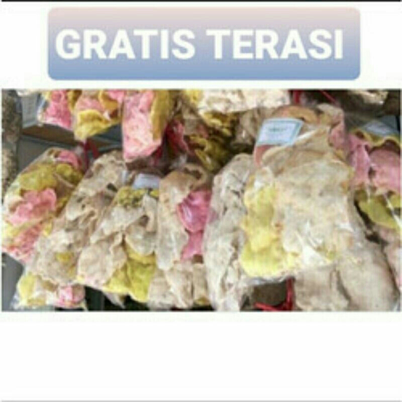 

GRATIS SAMBEL TERASI / ASEM Kerupuk Mars, Kerupuk Mares, Kerupuk Melarat, dan Kerupuk Miskin, Oleh oleh Khas Cirebon