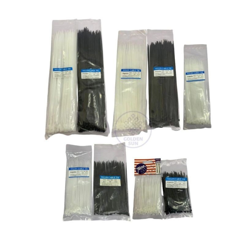 

Kabel Ties Hitam Putih Isi 100 Pcs / Kabel Ties 10Cm 15Cm 20Cm 25Cm 30Cm