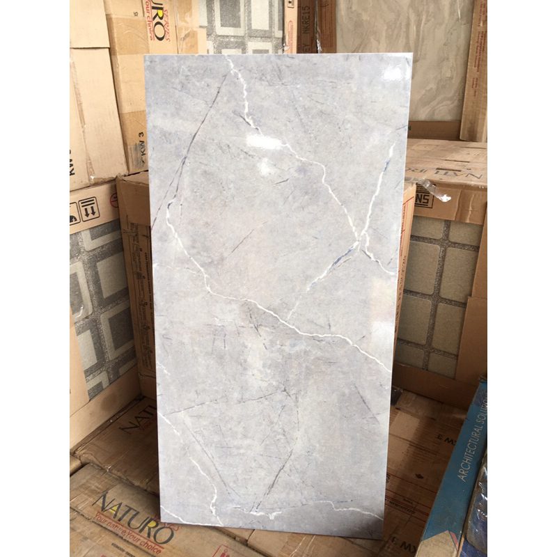 keramik 30x60 dinding kilap glossy grey abu uno kualitas 1 tebal cutting kilap glossy glosy mewah mi